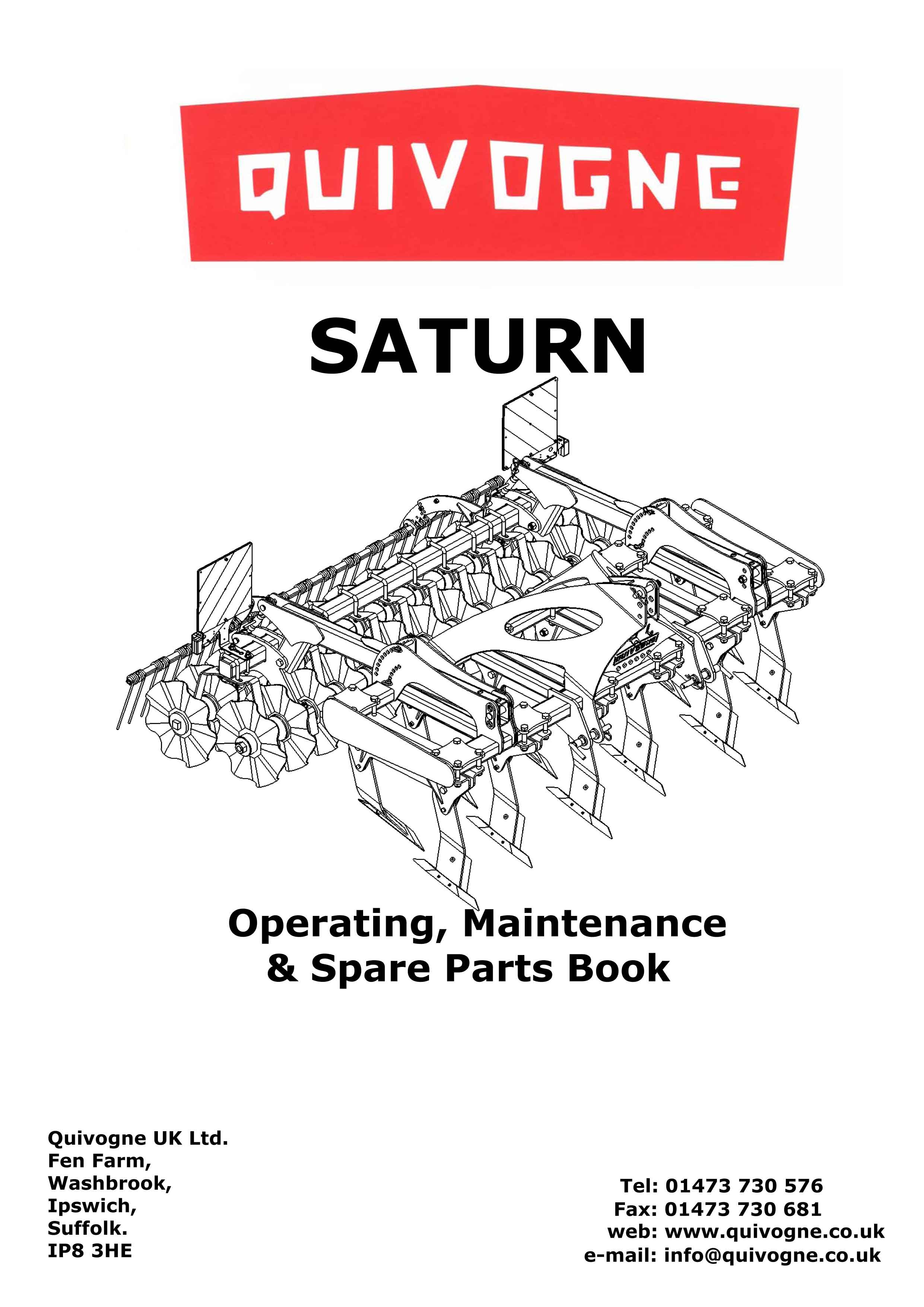 Saturn Rigid Complete Book